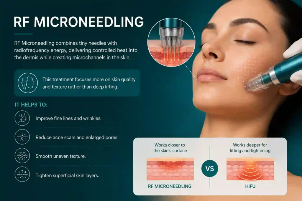 What Does RF Microneedling Do That HIFU Alone Cannot East Malling