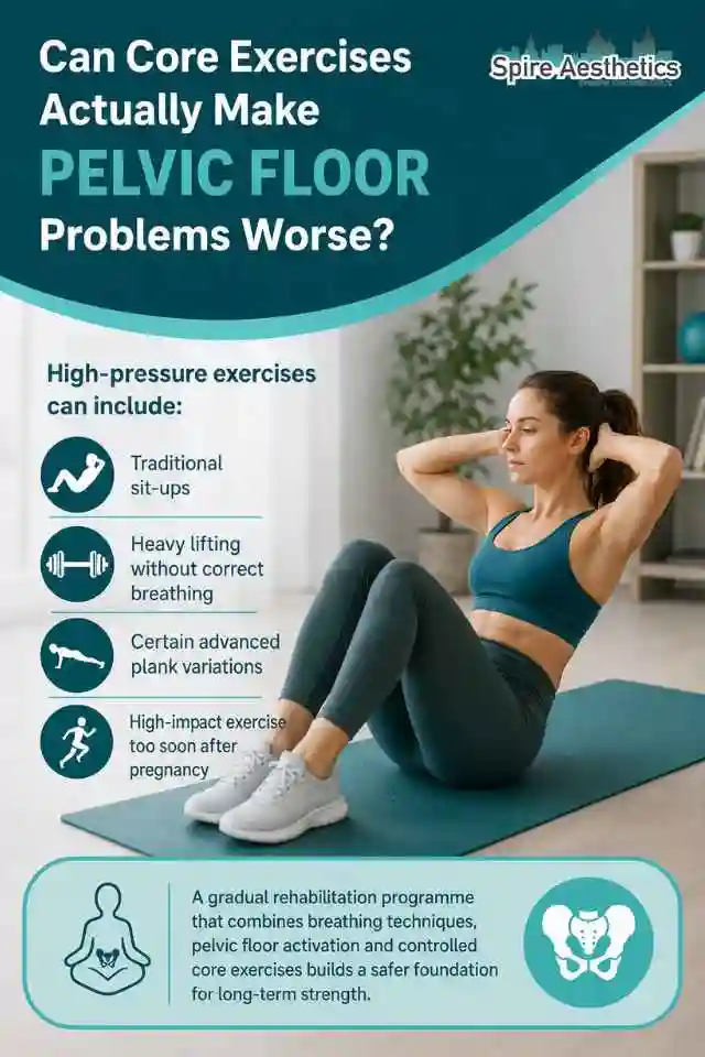 Can Strengthening Your Core Alone Actually Make Pelvic Floor Problems Worse East Malling?